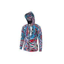 Load image into Gallery viewer, Colorful Thin Lines Art Hoodie by The Photo Access