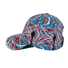 将图片加载到图库查看器,Colorful Thin Lines Art Baseball Cap by The Photo Access