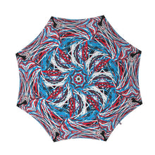 Cargar imagen en el visor de la galería, Colorful Thin Lines Art Umbrella by The Photo Access