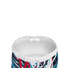 Load image into Gallery viewer, Colorful Thin Lines Art Skirt by The Photo Access