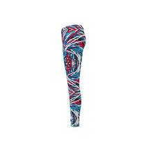 将图片加载到图库查看器,Colorful Thin Lines Art Leggings by The Photo Access