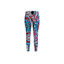 将图片加载到图库查看器,Colorful Thin Lines Art Leggings by The Photo Access