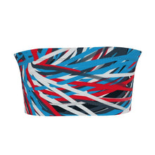 Load image into Gallery viewer, Colorful Thin Lines Art Bandeau Tops by The Photo Access