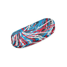 将图片加载到图库查看器,Colorful Thin Lines Art Hard Glasses Case by The Photo Access