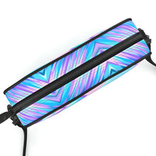 将图片加载到图库查看器,Blue Pink Abstract Eighties Camera Bag by The Photo Access