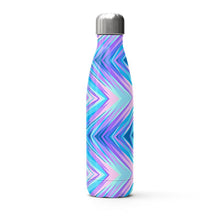 Cargar imagen en el visor de la galería, Blue Pink Abstract Eighties Stainless Steel Thermal Bottle by The Photo Access