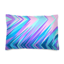 将图片加载到图库查看器,Blue Pink Abstract Eighties Pillow Cases by The Photo Access