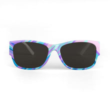 将图片加载到图库查看器,Blue Pink Abstract Eighties Sunglasses by The Photo Access