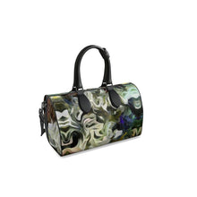Load image into Gallery viewer, Abstract Fluid Lines of Movement Muted Tones High Fashion Duffle Bag by The Photo Access