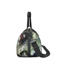 Load image into Gallery viewer, Abstract Fluid Lines of Movement Muted Tones High Fashion Duffle Bag by The Photo Access