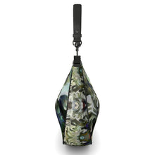 Load image into Gallery viewer, Abstract Fluid Lines of Movement Muted Tones High Fashion Curve Hobo Bag by The Photo Access