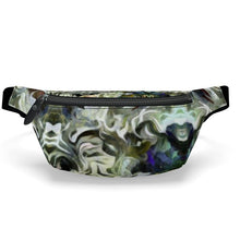 Load image into Gallery viewer, Abstract Fluid Lines of Movement Muted Tones High Fashion Fanny Pack by The Photo Access