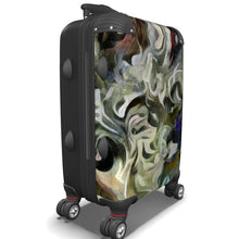 Load image into Gallery viewer, Abstract Fluid Lines of Movement Muted Tones High Fashion Luggage by The Photo Access