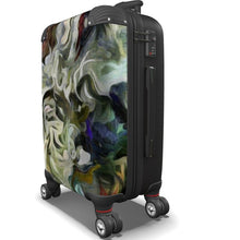 Load image into Gallery viewer, Abstract Fluid Lines of Movement Muted Tones High Fashion Luggage by The Photo Access