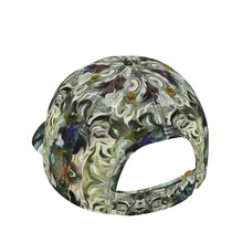 Load image into Gallery viewer, Abstract Fluid Lines of Movement Muted Tones High Fashion Baseball Cap by The Photo Access