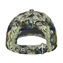 Load image into Gallery viewer, Abstract Fluid Lines of Movement Muted Tones High Fashion Baseball Cap by The Photo Access