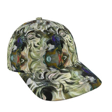 Load image into Gallery viewer, Abstract Fluid Lines of Movement Muted Tones High Fashion Baseball Cap by The Photo Access