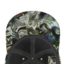 Load image into Gallery viewer, Abstract Fluid Lines of Movement Muted Tones High Fashion Baseball Cap by The Photo Access