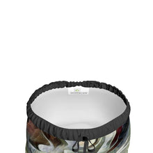 Load image into Gallery viewer, Abstract Fluid Lines of Movement Muted Tones High Fashion Skirt by The Photo Access