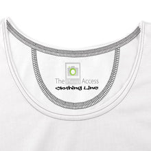 Load image into Gallery viewer, Abstract Fluid Lines of Movement Muted Tones High Fashion Custom Ladies Tunic T-Shirt by The Photo Access