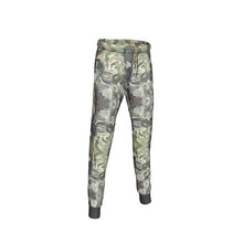 Cargar imagen en el visor de la galería, Abstract Fluid Lines of Movement Muted Tones High Fashion Custom Womens Sweatpants by The Photo Access