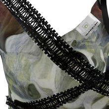 Load image into Gallery viewer, Abstract Fluid Lines of Movement Muted Tones High Fashion Custom Cami by The Photo Access
