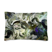 Cargar imagen en el visor de la galería, Abstract Fluid Lines of Movement Muted Tones High Fashion Custom Pillow Cases by The Photo Access