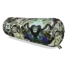 गैलरी व्यूवर में इमेज लोड करें, Abstract Fluid Lines of Movement Muted Tones High Fashion Luxury Big Bolster Cushion by The Photo Access