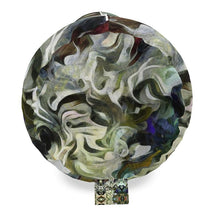 गैलरी व्यूवर में इमेज लोड करें, Abstract Fluid Lines of Movement Muted Tones High Fashion Luxury Big Bolster Cushion by The Photo Access