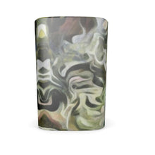 将图片加载到图库查看器,Abstract Fluid Lines of Movement Muted Tones Square Shot Glasses (Set of 2) by The Photo Access