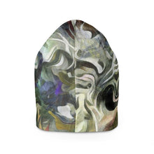 将图片加载到图库查看器,Abstract Fluid Lines of Movement Muted Tones High Fashion Beanie by The Photo Access