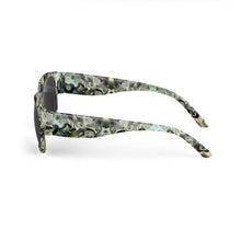 将图片加载到图库查看器,Abstract Fluid Lines of Movement Muted Tones High Fashion Sunglasses by The Photo Access