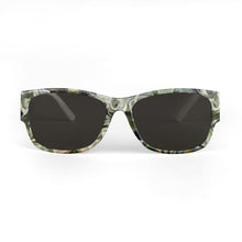 将图片加载到图库查看器,Abstract Fluid Lines of Movement Muted Tones High Fashion Sunglasses by The Photo Access