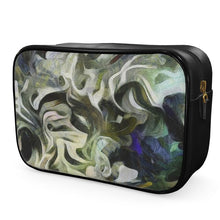Load image into Gallery viewer, Abstract Fluid Lines of Movement Muted Tones High Fashion Custom Mens Toiletry Bag by The Photo Access