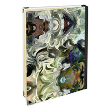 Cargar imagen en el visor de la galería, Abstract Fluid Lines of Movement Muted Tones High Fashion Custom Journals by The Photo Access