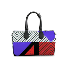 Load image into Gallery viewer, Neo Memphis Patches Stickers Duffle Bag by The Photo Access