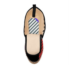 将图片加载到图库查看器,Neo Memphis Patches Stickers Hi Top Espadrilles by The Photo Access