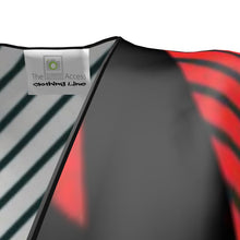 Load image into Gallery viewer, Neo Memphis Patches Stickers Kimono Jacket by The Photo Access