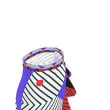 Load image into Gallery viewer, Neo Memphis Patches Stickers Flounce Skirt by The Photo Access