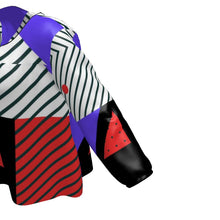 Load image into Gallery viewer, Neo Memphis Patches Stickers Womens Blouse by The Photo Access