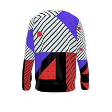 Load image into Gallery viewer, Neo Memphis Patches Stickers Sweatshirt by The Photo Access