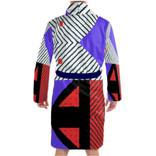 将图片加载到图库查看器,Neo Memphis Patches Stickers Bathrobe by The Photo Access