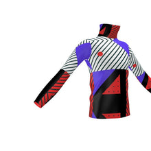 将图片加载到图库查看器,Neo Memphis Patches Stickers Mens Slim Fit Roll Neck by The Photo Access