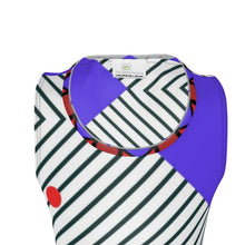 Load image into Gallery viewer, Neo Memphis Patches Stickers Cut and Sew Tank Top by The Photo Access