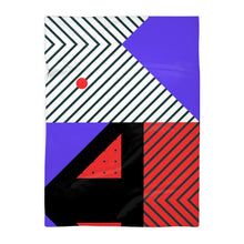 Load image into Gallery viewer, Neo Memphis Patches Stickers Blanket by The Photo Access