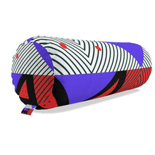 Load image into Gallery viewer, Neo Memphis Patches Stickers Big Bolster Cushion by The Photo Access