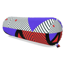 Load image into Gallery viewer, Neo Memphis Patches Stickers Big Bolster Cushion by The Photo Access