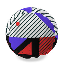 Load image into Gallery viewer, Neo Memphis Patches Stickers Big Bolster Cushion by The Photo Access