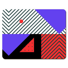 Load image into Gallery viewer, Neo Memphis Patches Stickers Placemats by The Photo Access