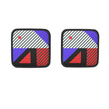 Load image into Gallery viewer, Neo Memphis Patches Stickers Hot Dish Pads by The Photo Access